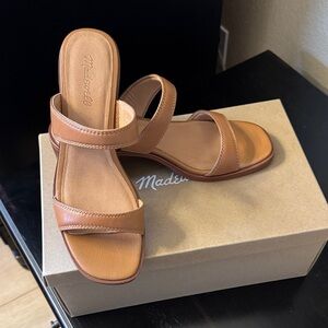 Madewell Women's Brown Leather Sandals